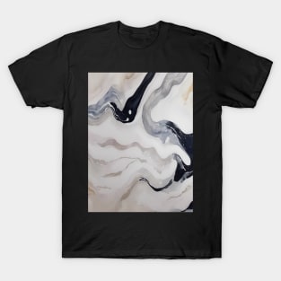 Abstract, Marble, Watercolor, Colorful, Vibrant Colors, Textured Painting, Texture, Gradient, Wave, Fume, Wall Art, Modern Art T-Shirt